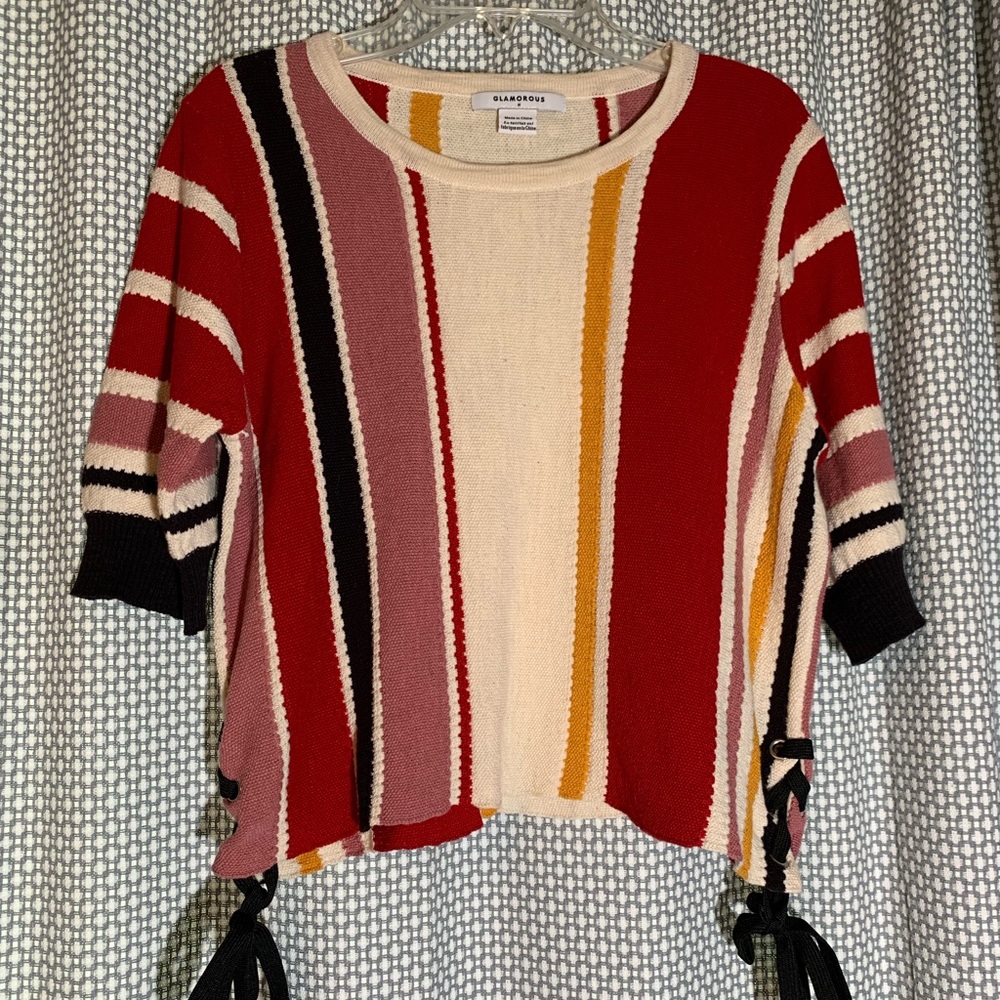 striped top
